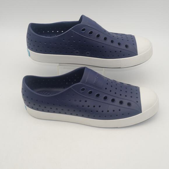NEW Native Men's 6 Women's 8 Jefferson Water Slip On  Shoes Regatta Blue - Picture 1 of 9